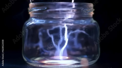 Electrical Discharge in a Glass Jar