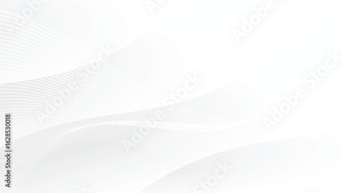 abstract white background with dynamic graphic lines decoration