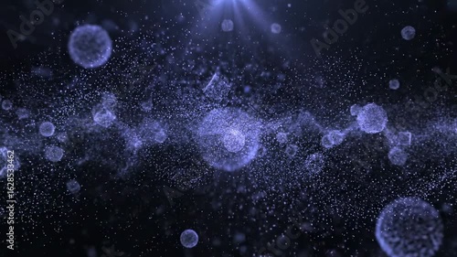 Wallpaper Mural Abstract Purple Particles Background Torontodigital.ca