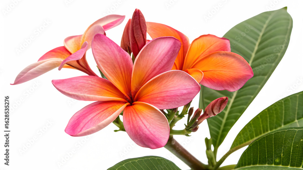 Naklejka premium Mexican Flower Cinco de Mayo Botanical Decoration isolated on a white background PNG. AI Generated 