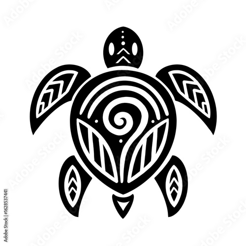 Maori tribal turtle , Turtle tattoo, Turtle logo, Maori tattoo turtle