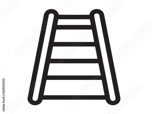 Blanket ladder icon in sleek 2D vector style