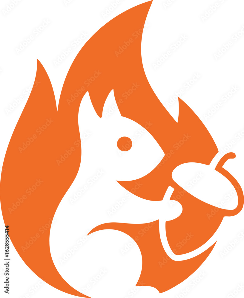 Obraz premium Rabbit logo icon vector art illustration