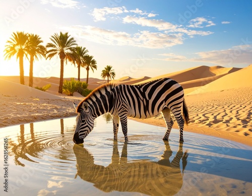 Black and white striped zebras roam across the grassy plains, a majestic sight of African wildlife in nature