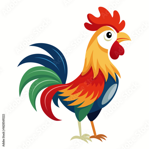 Cock vector illustration 