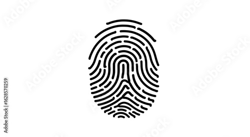 Fingerprint identification security biometric scan unique identity access control authentication system technology