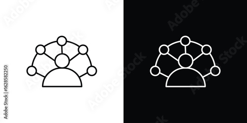 Skillsfor banner and packaging design Vector illustrationsn icon vector illustration sign symbol. linear design