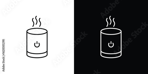 Humidifier icon vector illustration sign symbol. linear design