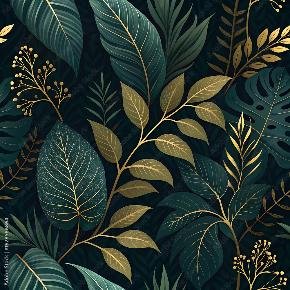 seamless leaf pattern seamless leaf pattern