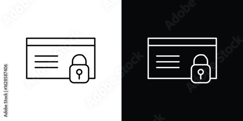 Credit limit icon vector illustration sign symbol. linear design