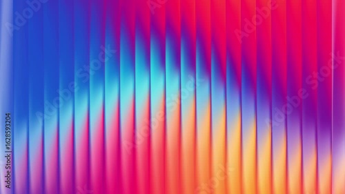 Neon glass gradient background blur. Abstract fractal pattern blue glossy mesh hologram effect. Aura multicolored fluid distortion. Neon poster wallpaper featuring soft prism light.