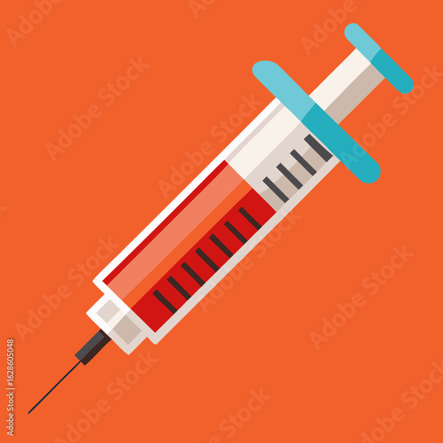 syringe with needle