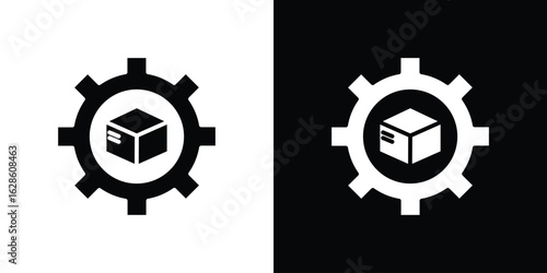 Product development icon. simple glyph icon. Vector solid isolated black illustration.