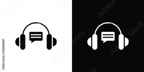 Customer support icon. simple glyph icon. Vector solid isolated black illustration.