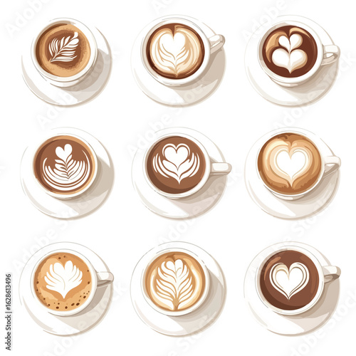 Cappuccino Coffee Art Collection