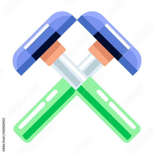 A flat style icon depicting tap wrench