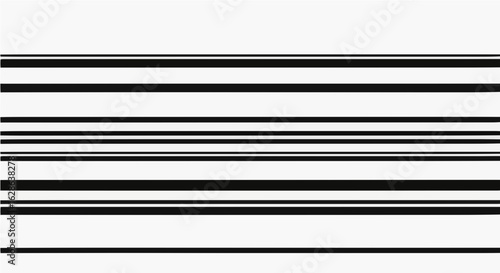 Abstract black and white horizontal lines pattern background for modern design and decoration element one hundred