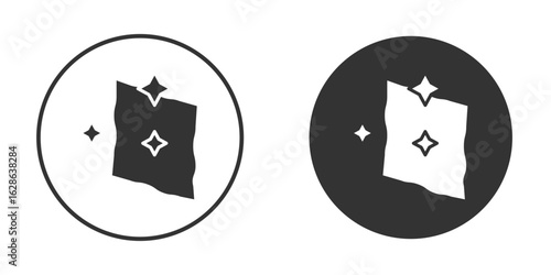 Rag icons pack. vector glyph flat icons