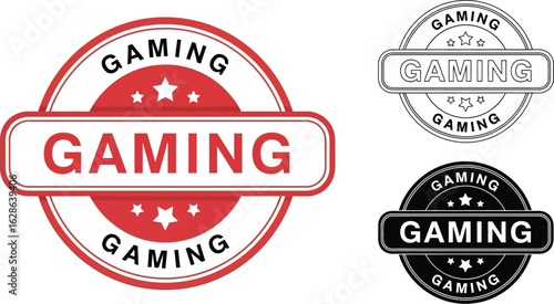 Gaming logo vectors for esport team or streaming channel art