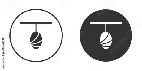 Cocoon icons pack. vector glyph flat icons