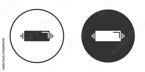 AR headset icons pack. vector glyph flat icons