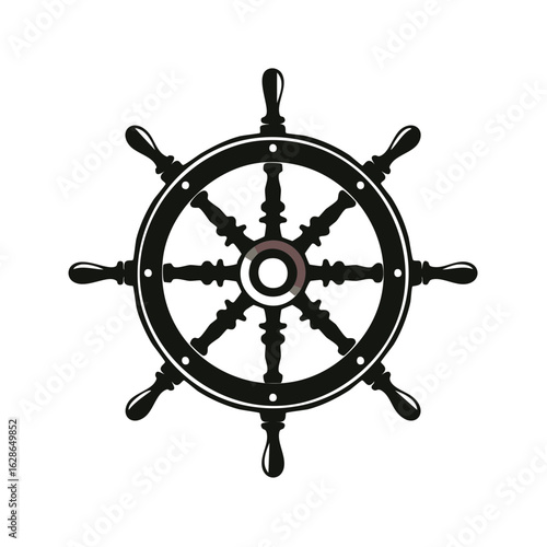 Classic Ship's Wheel Nautical Steering Control Directional Guidance