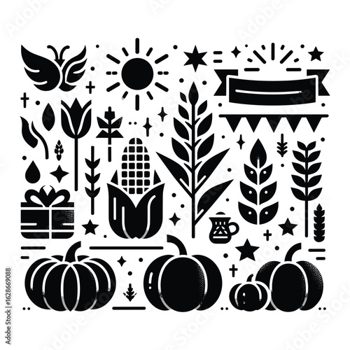 Harvest Festival Vector Design