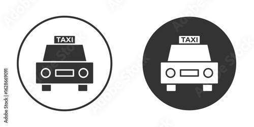 Taxi icon vector design and illustration, graphic design.