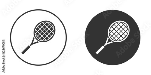 Racket icon vector design and illustration, graphic design.