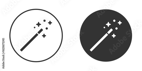 Magic icon vector design and illustration, graphic design.
