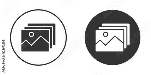 Gallery icon vector design and illustration, graphic design.