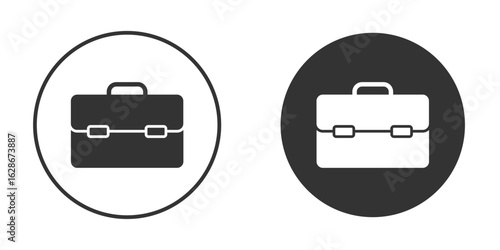 Briefcase icon vector design and illustration, graphic design.