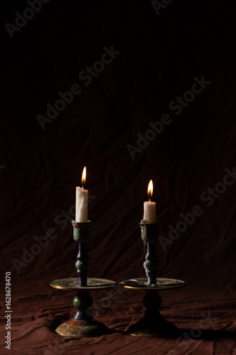 candles in the dark