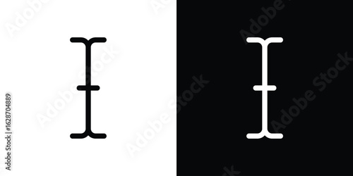 Cursor text icon flat vectors. set of silhouette vectors