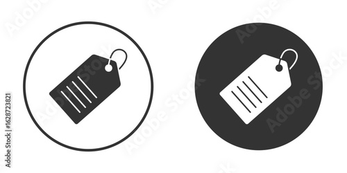 Tag icon for your web mobile application design. Modern flat.