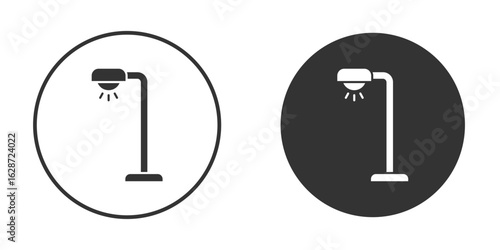 Street light icon for your web mobile application design. Modern flat.