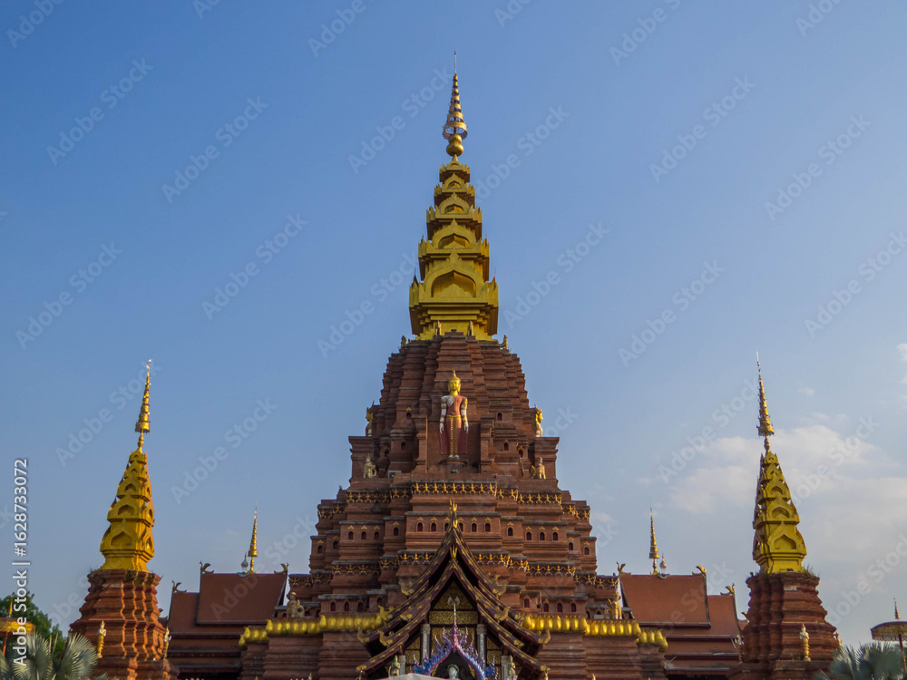 Naklejka premium Dajinta Temple, Jinghong, Xishuangbanna, Yunnan, China