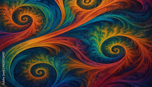Abstract carved wood background .Wooden material texture with surface patterns of abstract shapes, rich colors lines texture