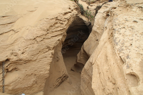 Stunning views of the Tamlaline area, including the sea, sand hills and rocks	