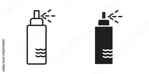 Air freshener icon. Sign design in outline and flat style for web