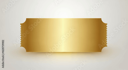 golden label blank ticket