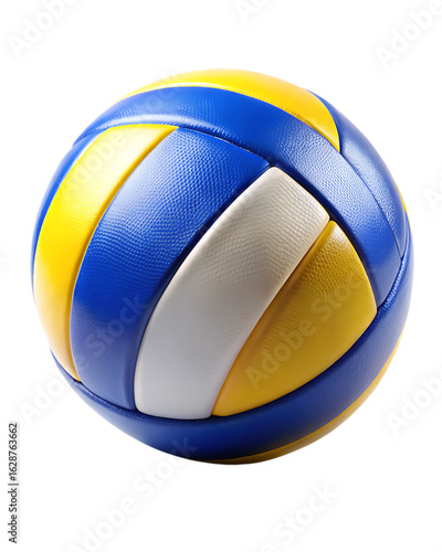 volleyball ball - isolated on a white background PNG. GENERATIVE AI