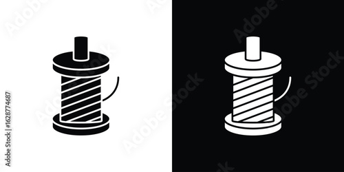 Thread icon Illustration Pixel vector graphics - Vector.