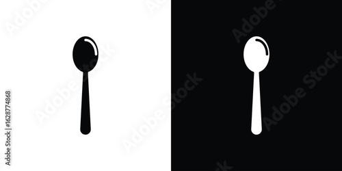 Tablespoon icon Illustration Pixel vector graphics - Vector.