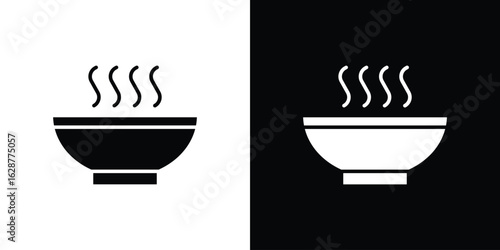 Soup icon Illustration Pixel vector graphics - Vector.