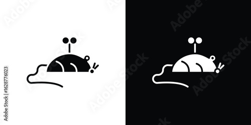 Mouse toy icon Illustration Pixel vector graphics - Vector.