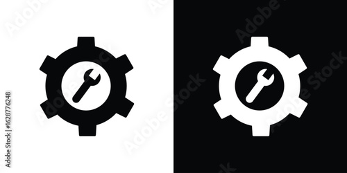 Maintainance icon Illustration Pixel vector graphics - Vector.