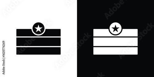 Loyalty card icon Illustration Pixel vector graphics - Vector.