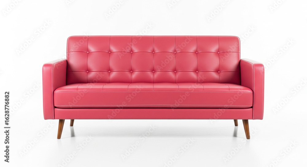 Fototapeta premium Retro Couch in pink