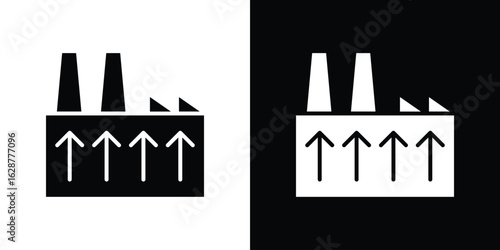 Geothermal Energy icon Illustration Pixel vector graphics - Vector.